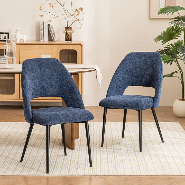 YOUNIKE Dining Chairs Wingback Modern Accent Chair