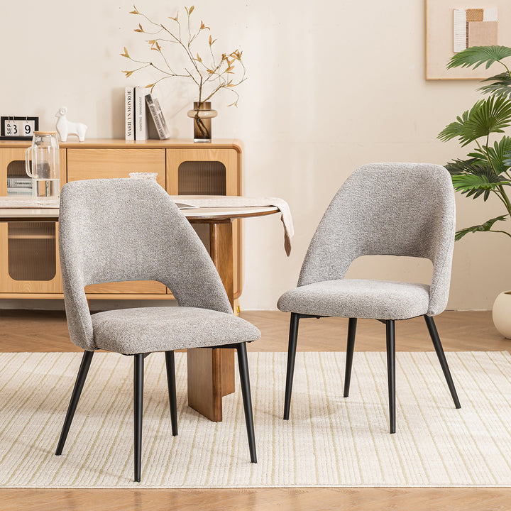 YOUNIKE Dining Chairs Wingback Modern Accent Chair
