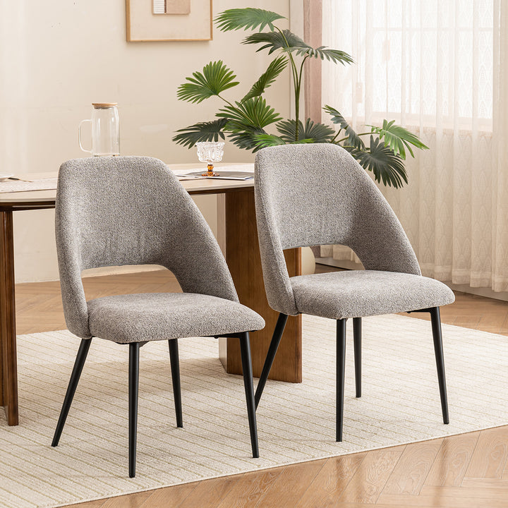 YOUNIKE Dining Chairs Wingback Modern Accent Chair