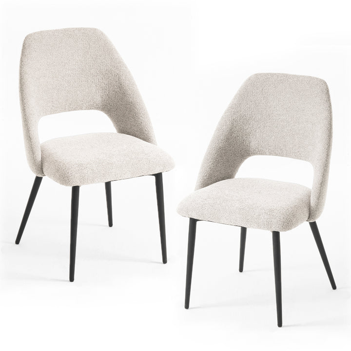 YOUNIKE Dining Chairs Wingback Modern Accent Chair
