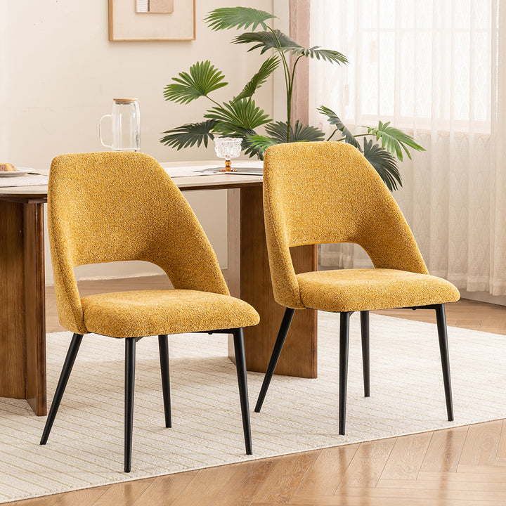 YOUNIKE Dining Chairs Wingback Modern Accent Chair