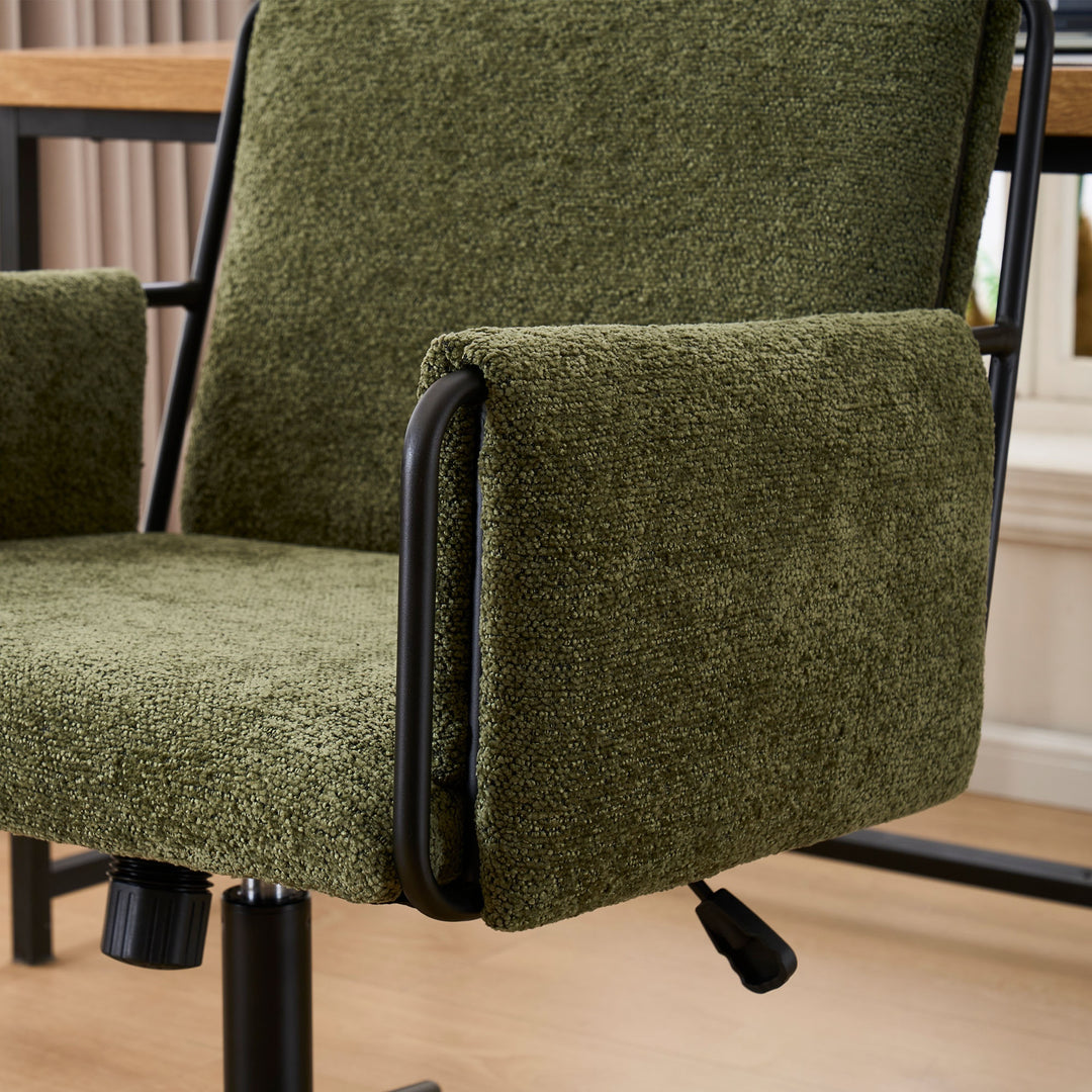 YOUNIKE Office Chair Wide-Seat Rolling Chair