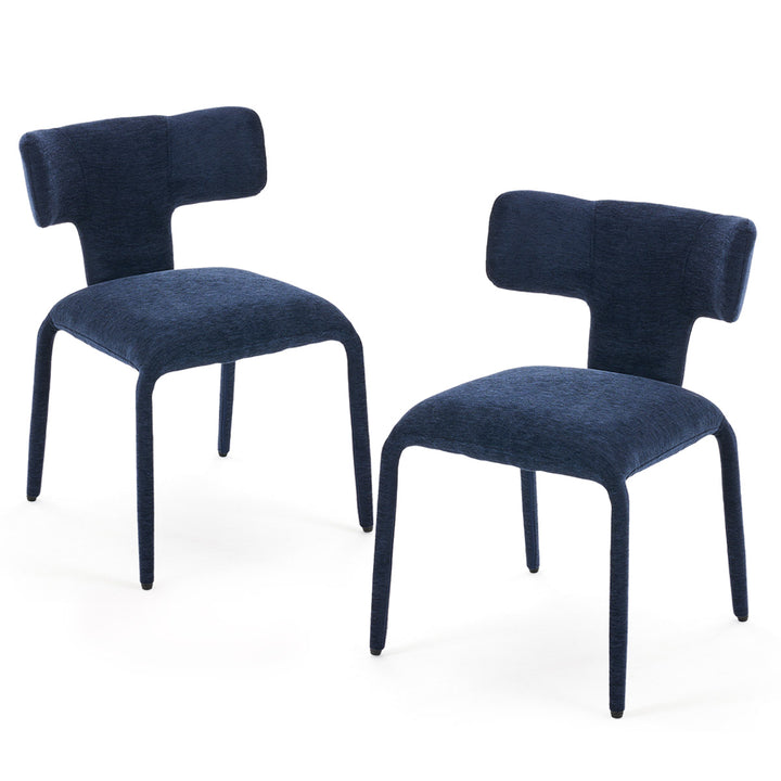 YOUNIKE Wingback Dining Chairs Contemporary Kitchen Chairs