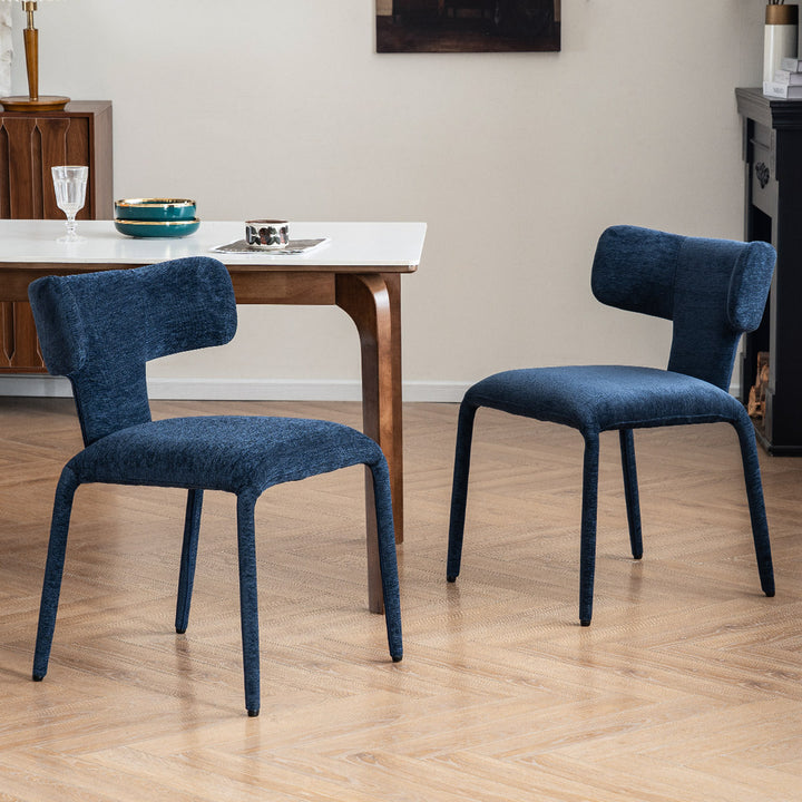 YOUNIKE Wingback Dining Chairs Contemporary Kitchen Chairs