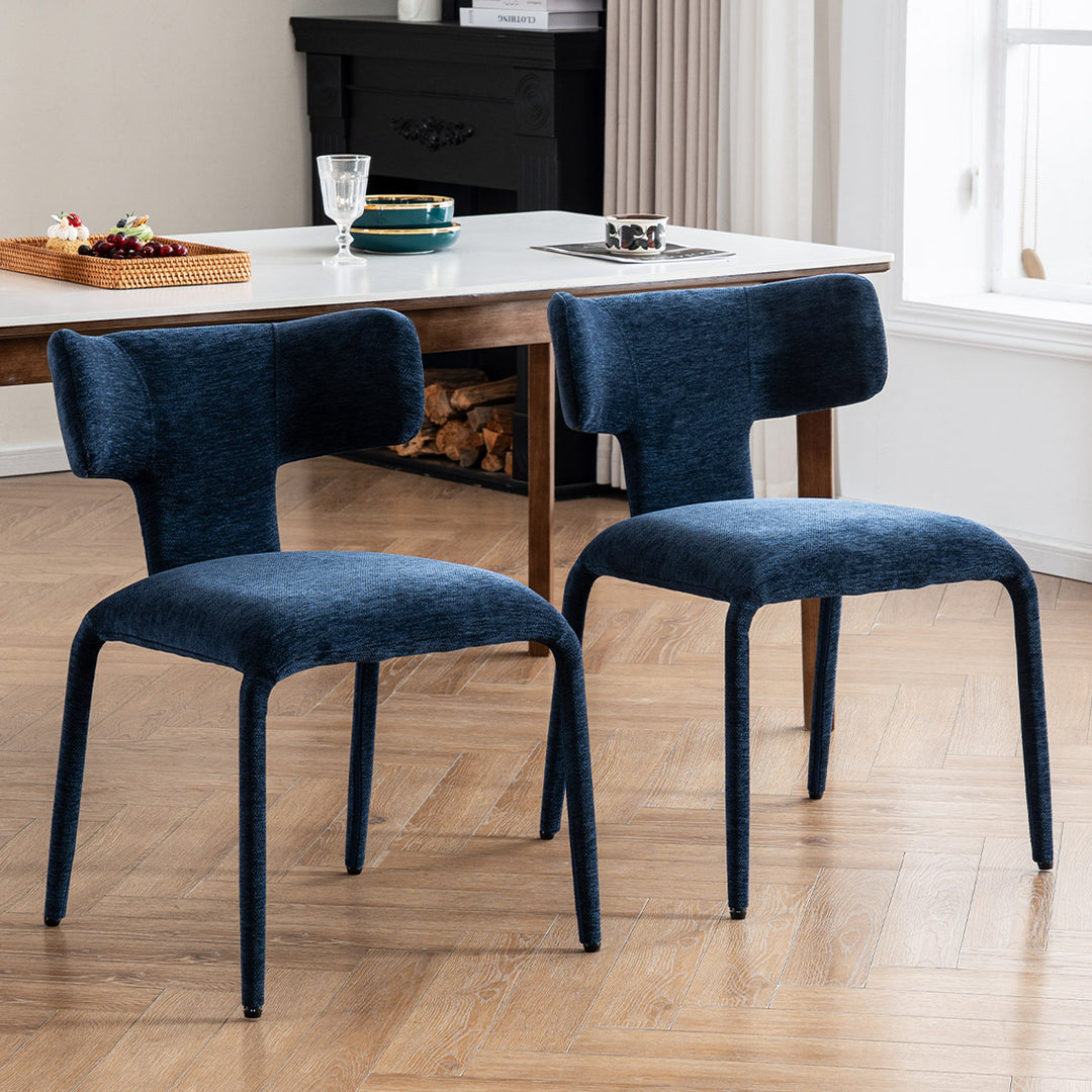 YOUNIKE Wingback Dining Chairs Contemporary Kitchen Chairs