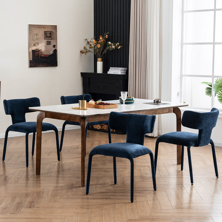 YOUNIKE Wingback Dining Chairs Contemporary Kitchen Chairs