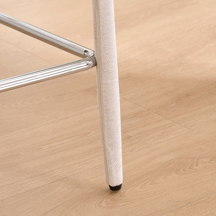 YOUNIKE Wingback Bar Stools Sleek Modern Counter Stools