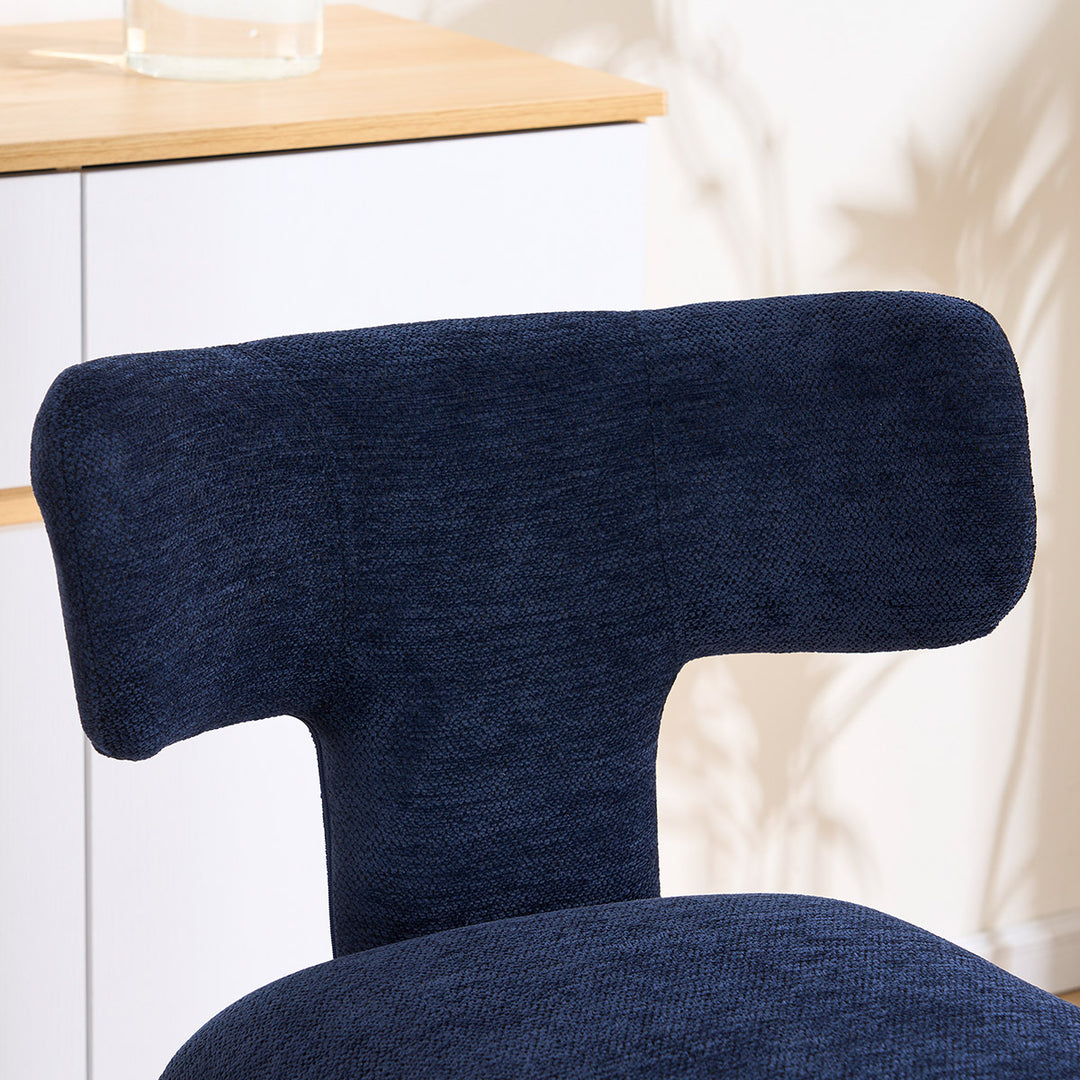 YOUNIKE Wingback Bar Stools Sleek Modern Counter Stools