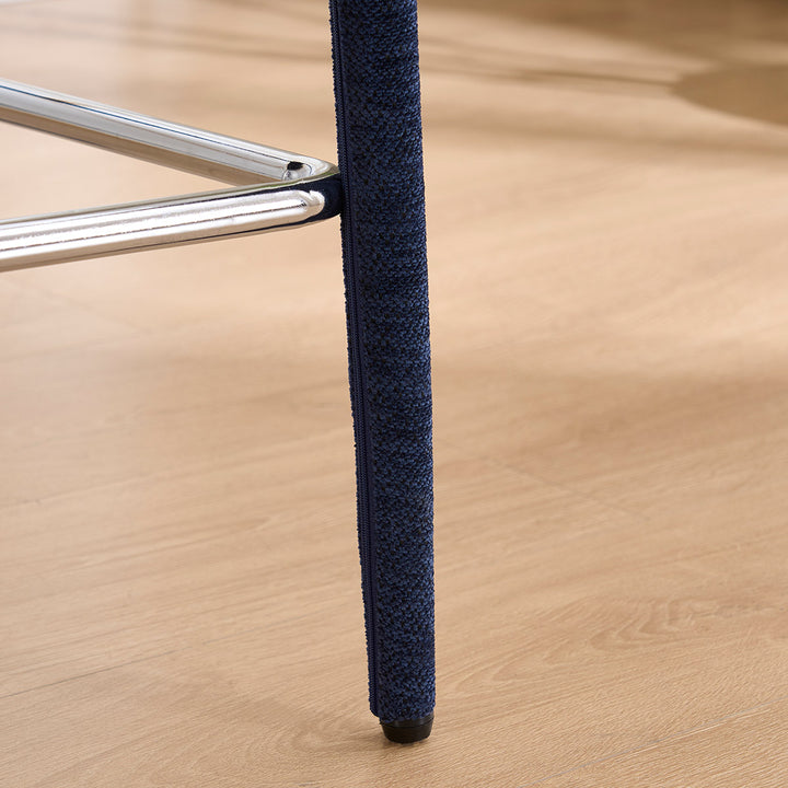 YOUNIKE Wingback Bar Stools Sleek Modern Counter Stools