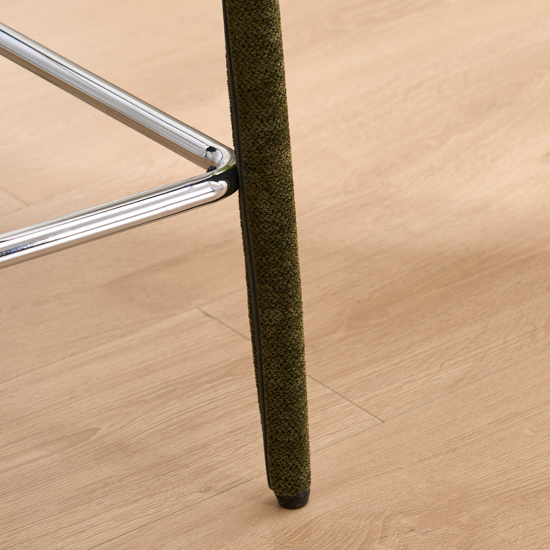 YOUNIKE Wingback Bar Stools Sleek Modern Counter Stools