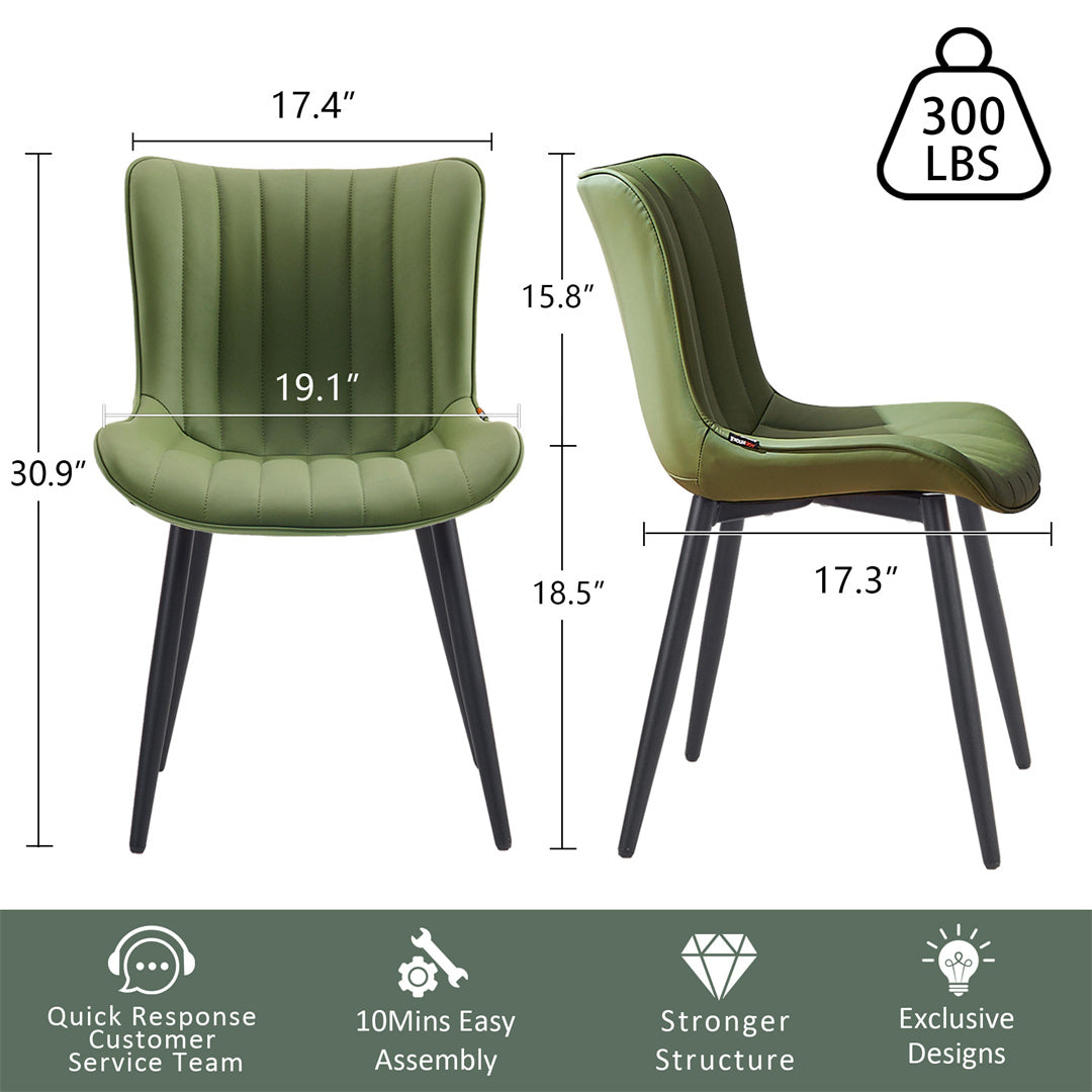 Dining Chairs-Green-1936