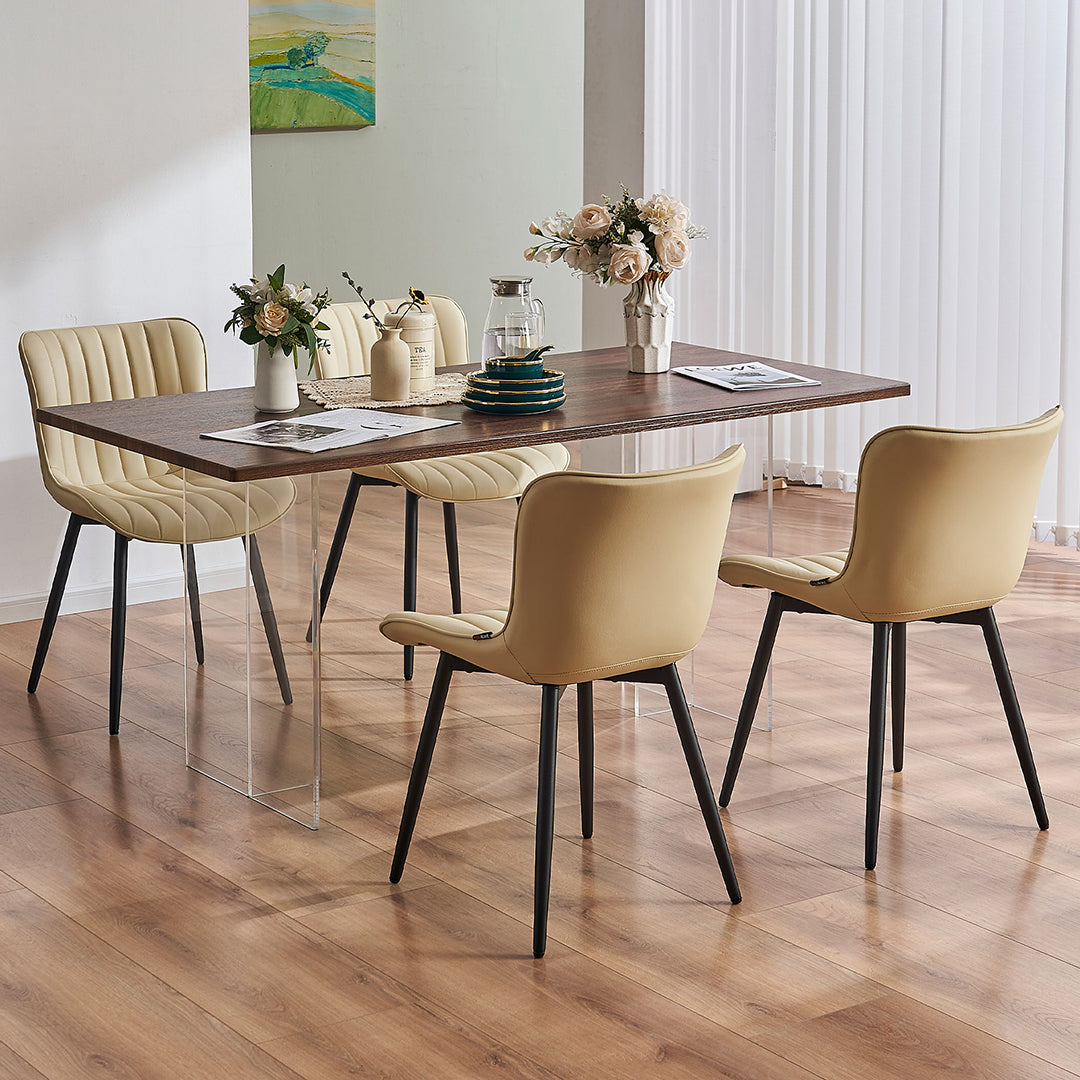 Dining Chairs-Beige-1936
