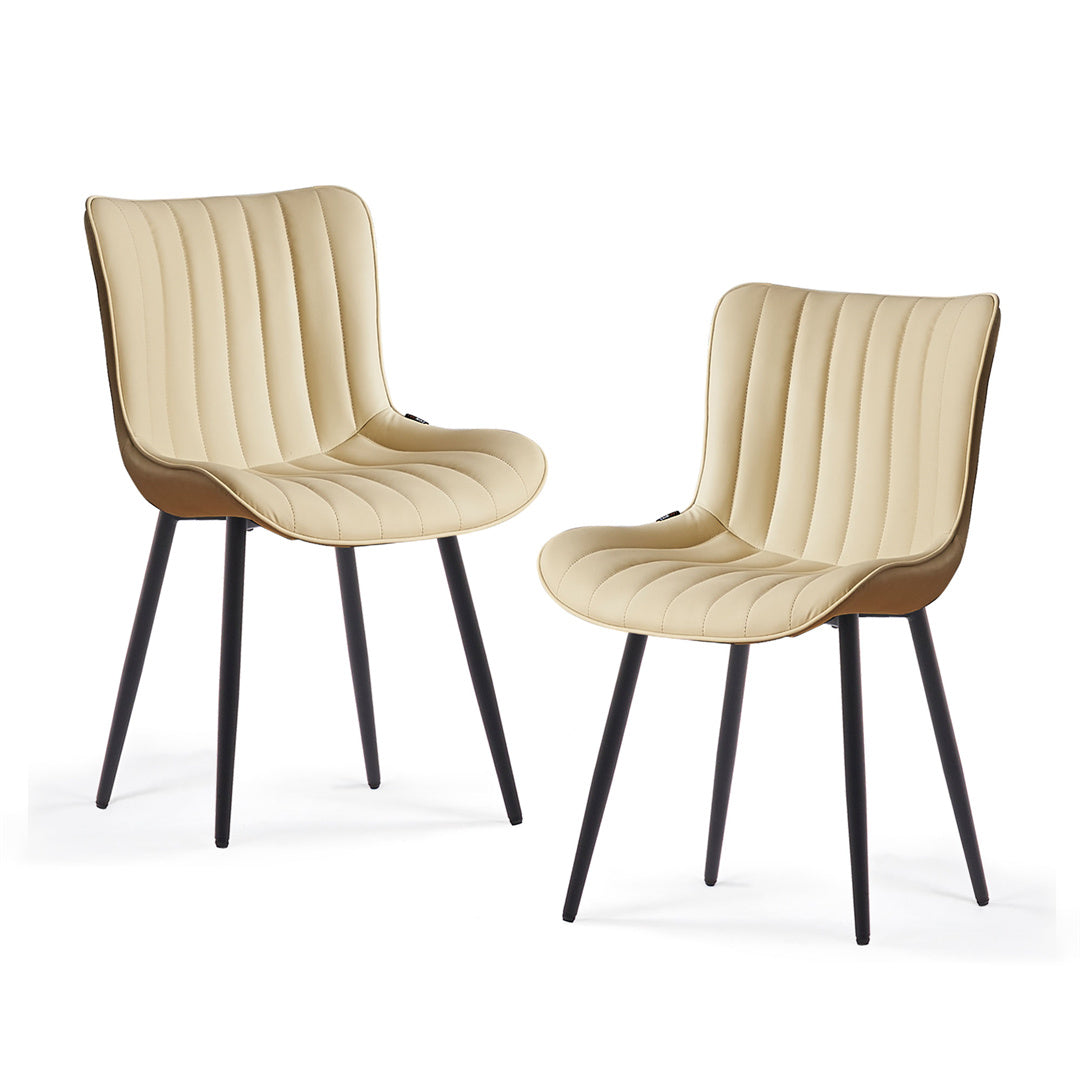 Dining Chairs-Beige-1936