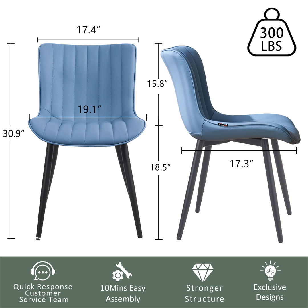Dining Chairs-Blue-1936