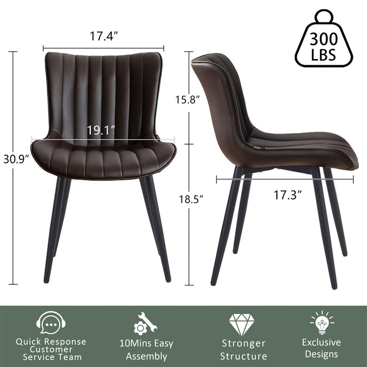 Dining Chairs-Brown-1936