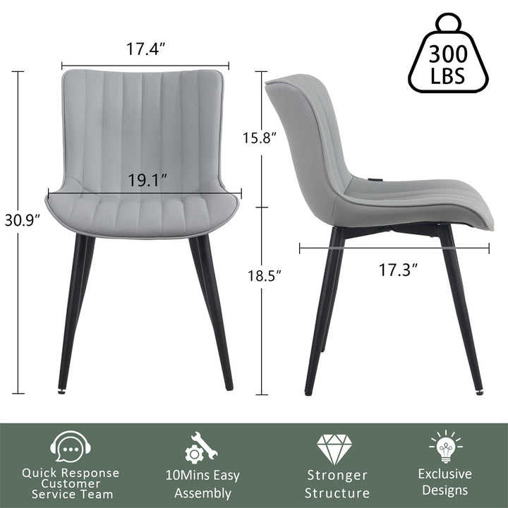 Dining Chairs-Grey-1936