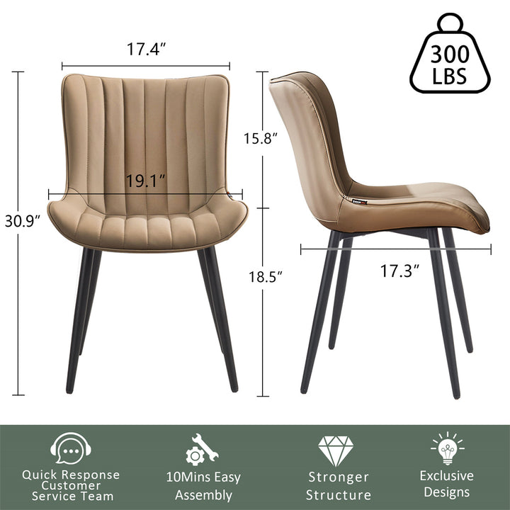 Dining Chairs-Khaki-1936