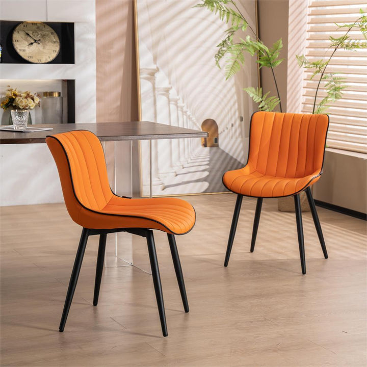 Dining Chairs-Orange-1936