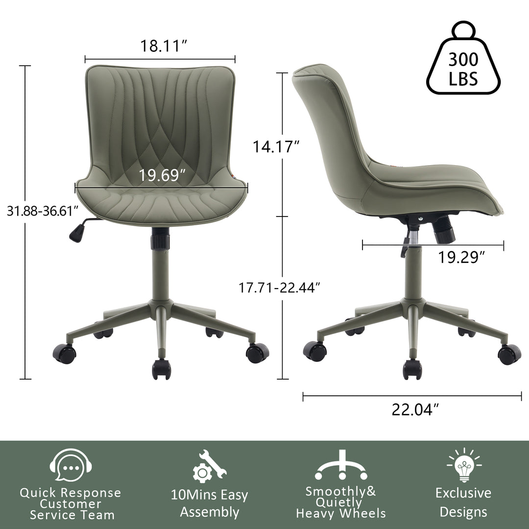YOUNIKE Office Chair Adjustable Swivel Desk Chair
