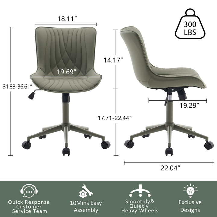 YOUNIKE Office Chair Adjustable Swivel Desk Chair