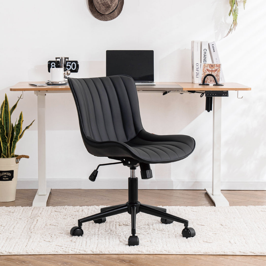 YOUNIKE Home Office Chair Ergonomic Desk Chair with Wheels