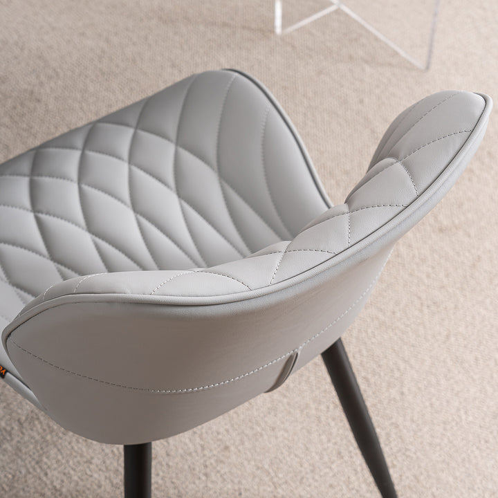 YOUNIKE Dining Chairs  PU Leather Living Room Chairs