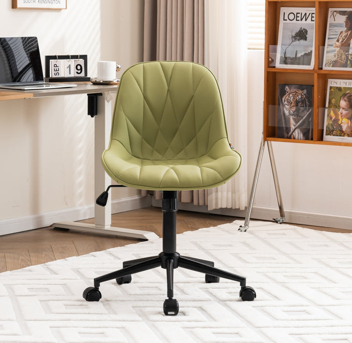 YOUNIKE Office Chair Home Desk Chair with Mid-Back Support