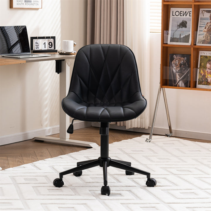YOUNIKE Office Chair Home Desk Chair with Mid-Back Support