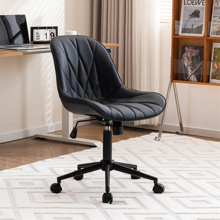 YOUNIKE Office Chair Home Desk Chair with Mid-Back Support