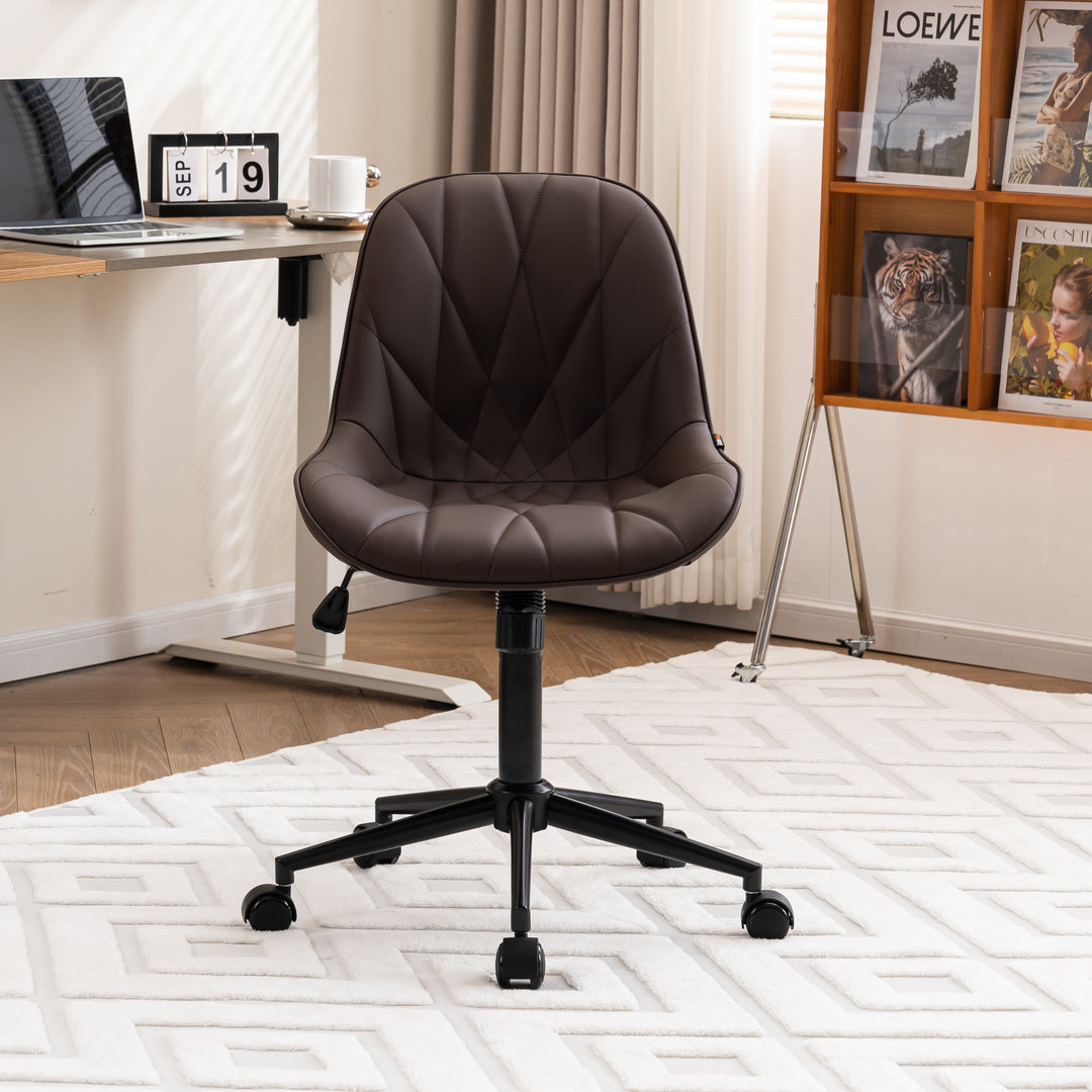 YOUNIKE Office Chair Home Desk Chair with Mid-Back Support