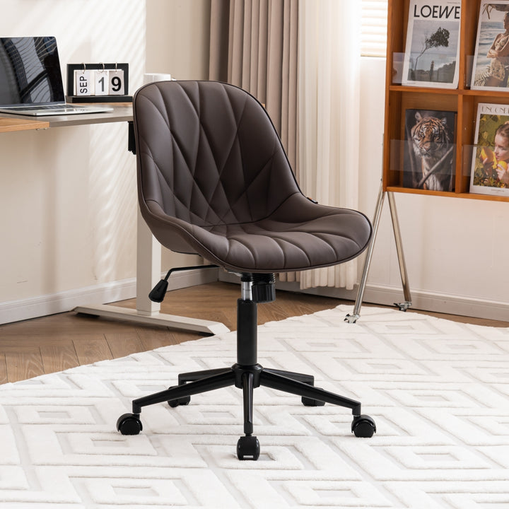 YOUNIKE Office Chair Home Desk Chair with Mid-Back Support
