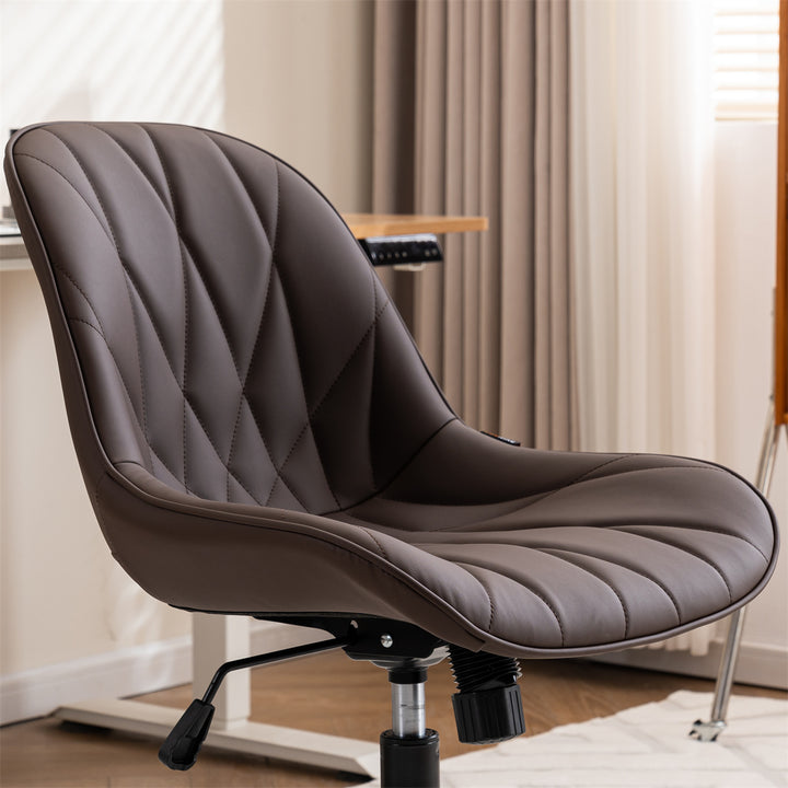 YOUNIKE Office Chair Home Desk Chair with Mid-Back Support