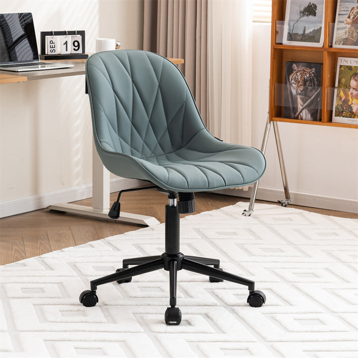 YOUNIKE Office Chair Home Desk Chair with Mid-Back Support