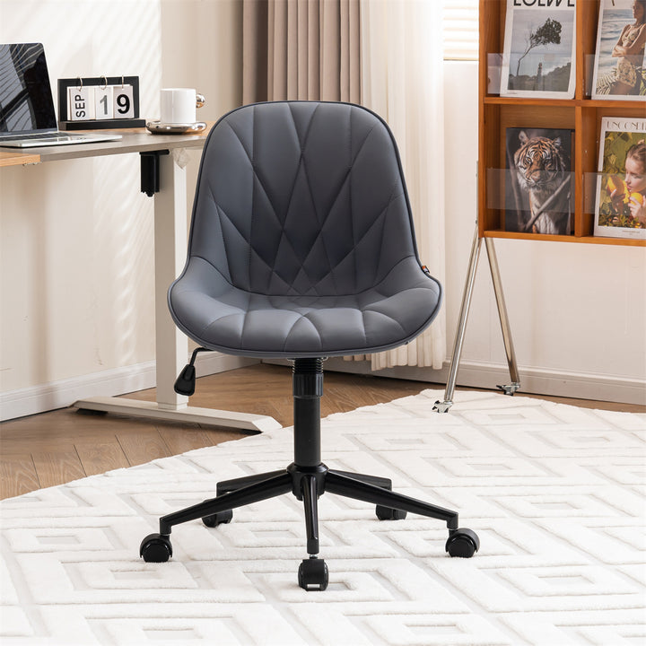 YOUNIKE Office Chair Home Desk Chair with Mid-Back Support