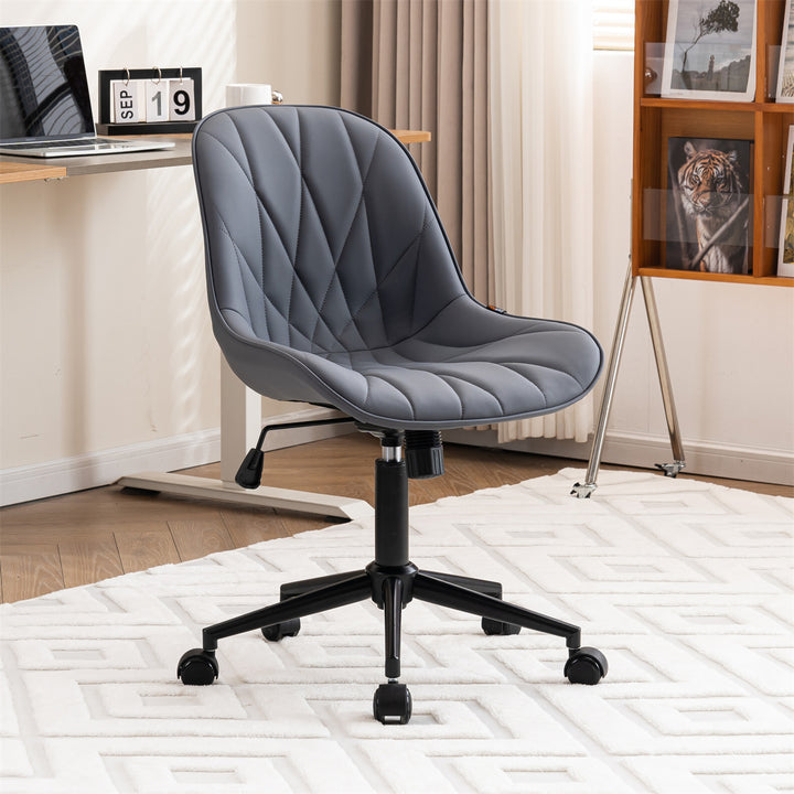 YOUNIKE Office Chair Home Desk Chair with Mid-Back Support