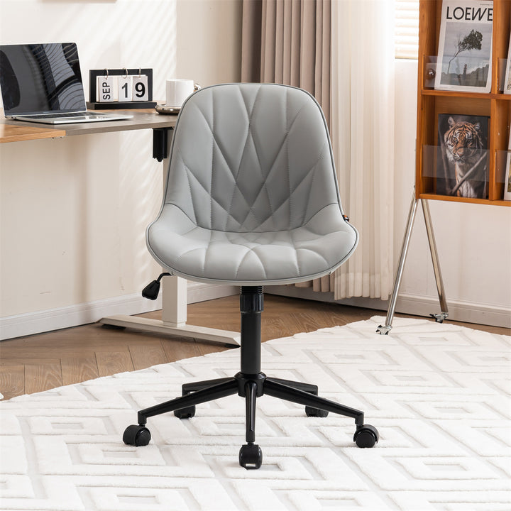 YOUNIKE Office Chair Home Desk Chair with Mid-Back Support