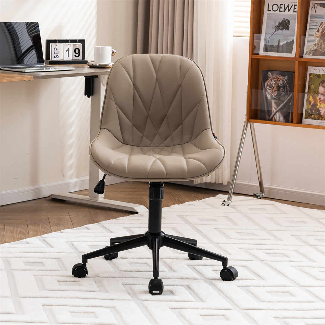 YOUNIKE Office Chair Home Desk Chair with Mid-Back Support