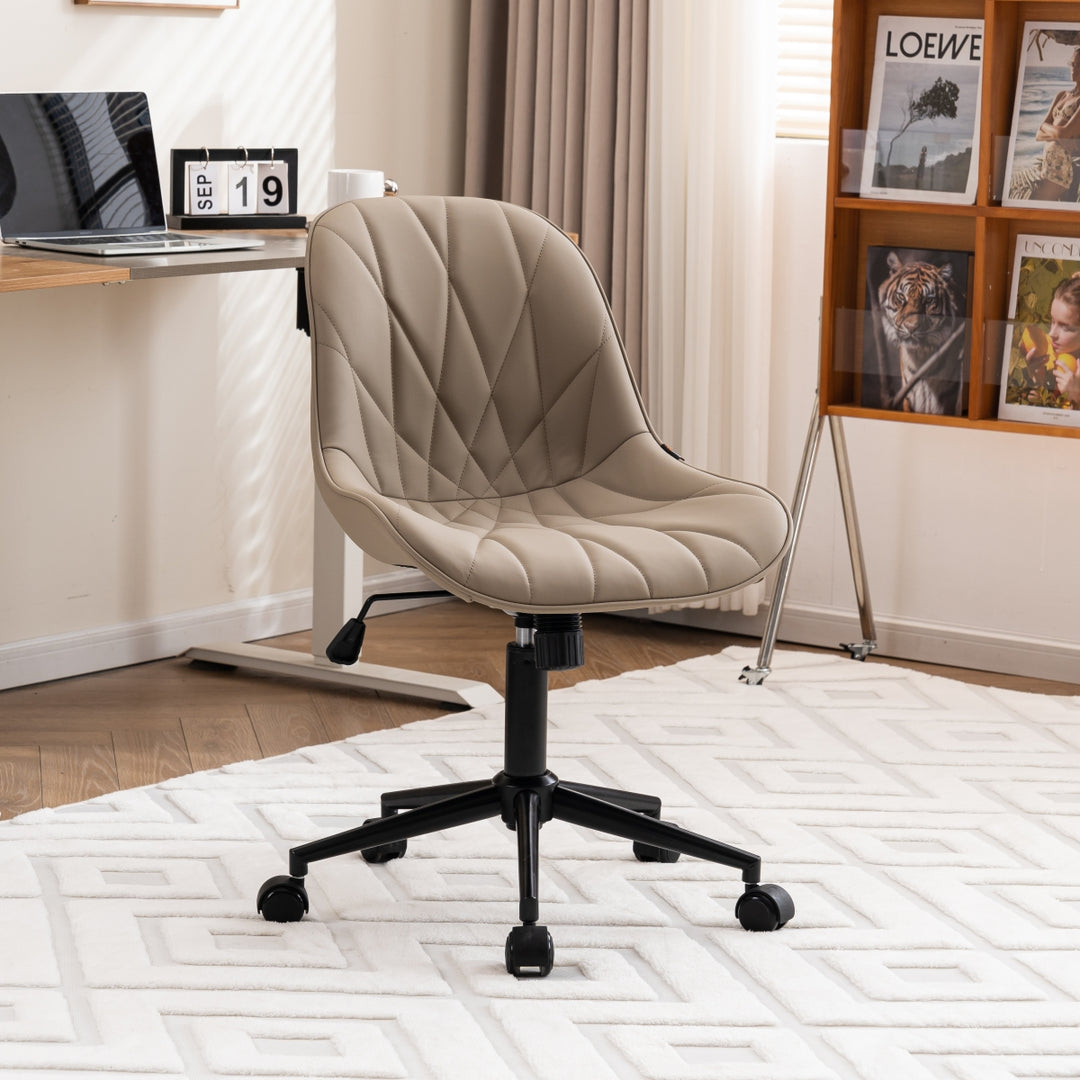 YOUNIKE Office Chair Home Desk Chair with Mid-Back Support