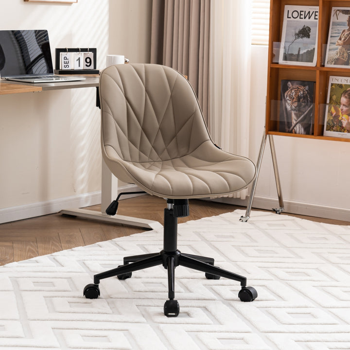 YOUNIKE Office Chair Home Desk Chair with Mid-Back Support
