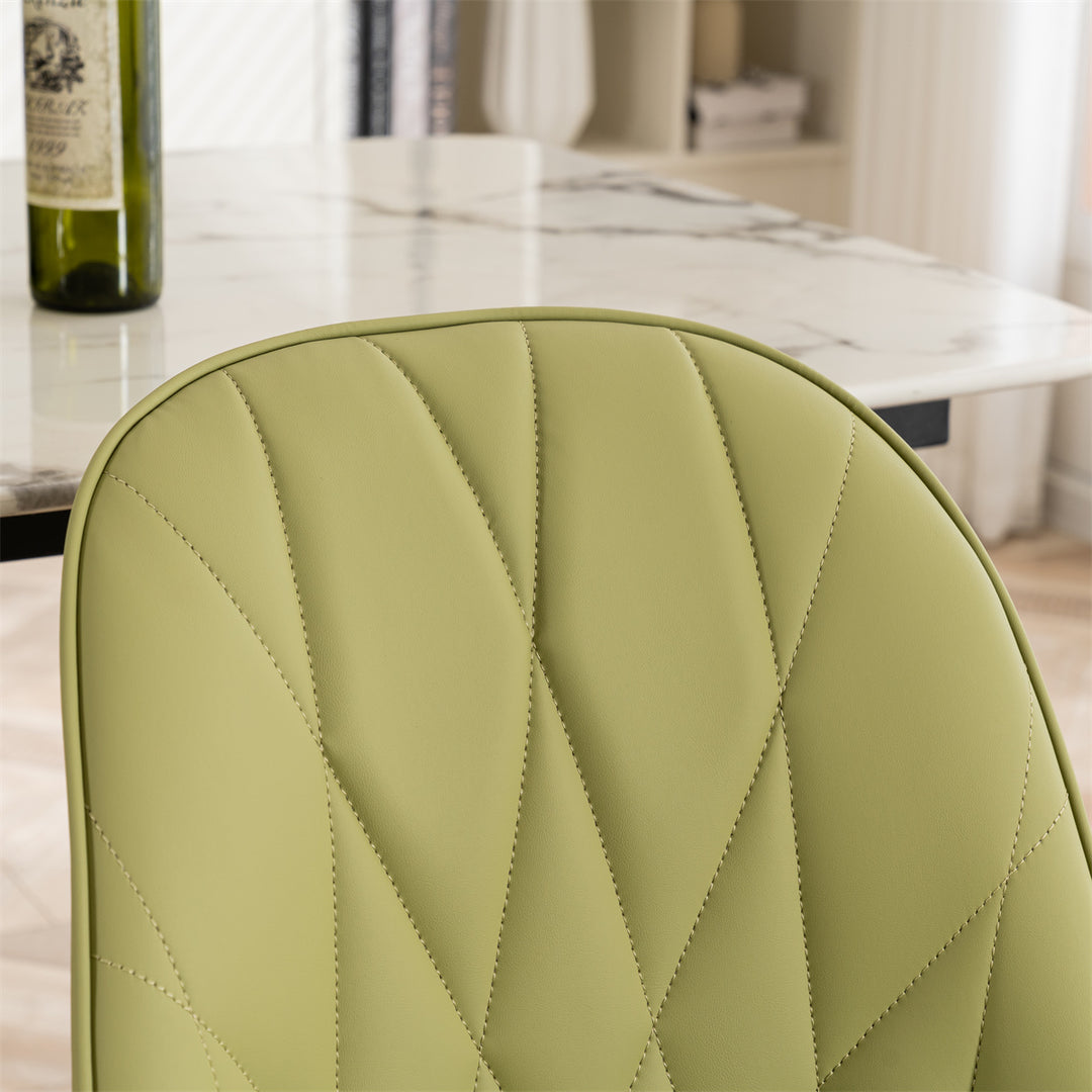 YOUNIKE Dining Chairs Modern Kitchen Chairs with Curved Back