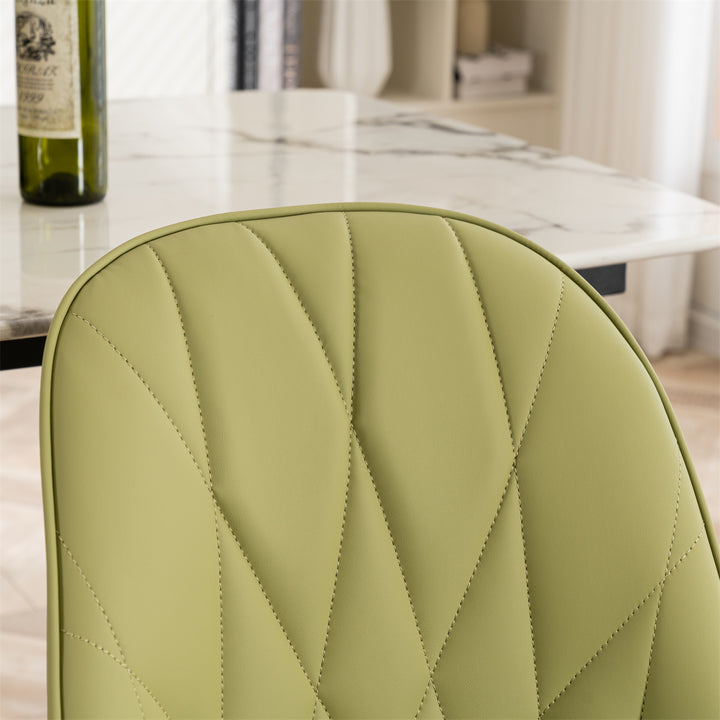 YOUNIKE Dining Chairs Modern Kitchen Chairs with Curved Back
