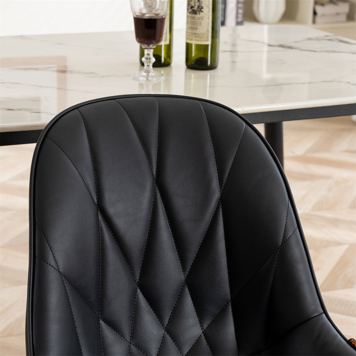 YOUNIKE Dining Chairs Modern Kitchen Chairs with Curved Back