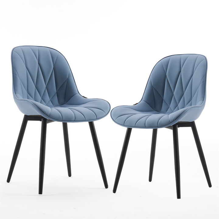 YOUNIKE Dining Chairs Modern Kitchen Chairs with Curved Back