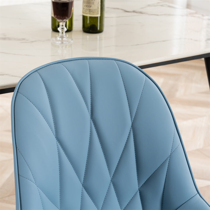 YOUNIKE Dining Chairs Modern Kitchen Chairs with Curved Back
