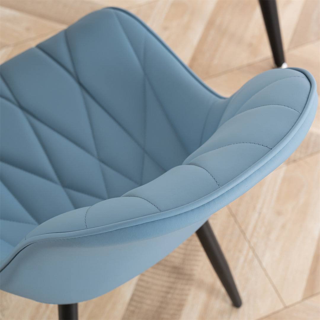 YOUNIKE Dining Chairs Modern Kitchen Chairs with Curved Back