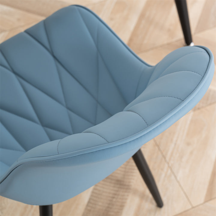 YOUNIKE Dining Chairs Modern Kitchen Chairs with Curved Back