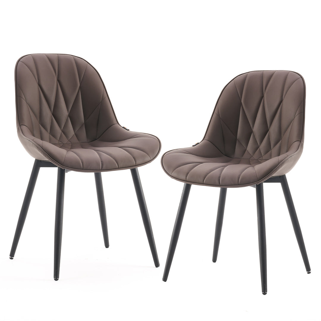 YOUNIKE Dining Chairs Modern Kitchen Chairs with Curved Back
