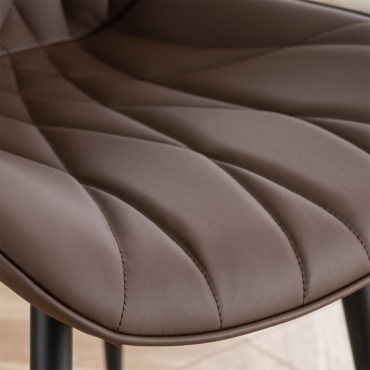 YOUNIKE Dining Chairs Modern Kitchen Chairs with Curved Back