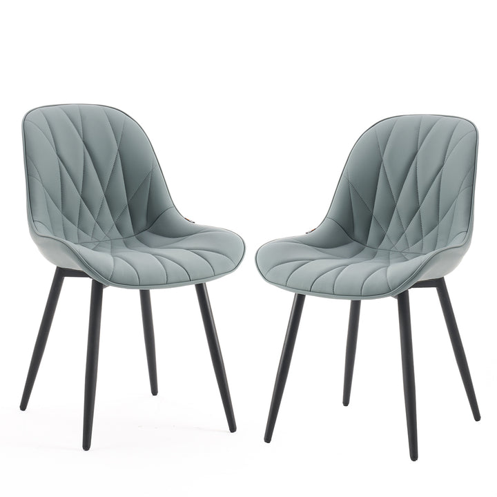 YOUNIKE Dining Chairs Modern Kitchen Chairs with Curved Back