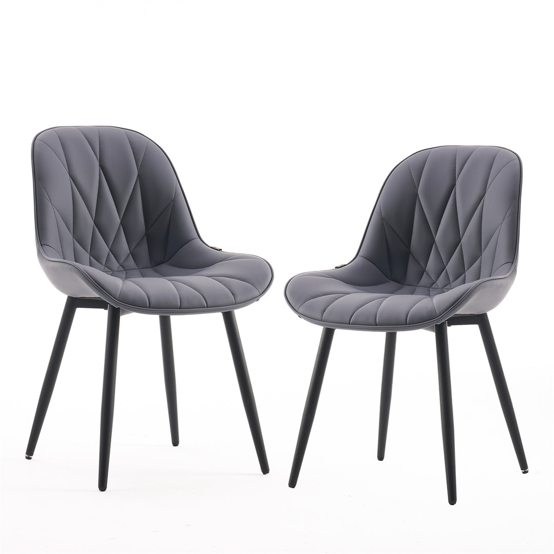 YOUNIKE Dining Chairs Modern Kitchen Chairs with Curved Back